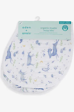 Aden + Anais Outdoors Organic-cotton Bibs Pack of Two