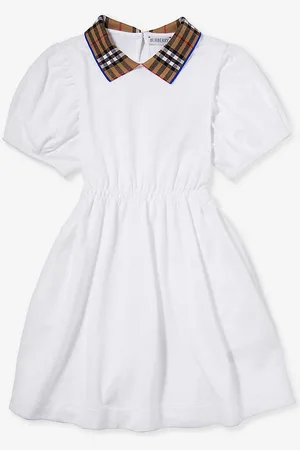 Burberry Alesea Polo-neck Cotton Dress 14 Years