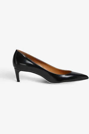Marni Rhythm Pointed-toe Leather Courts