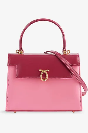Launer Judi Leather Top-handle Bag