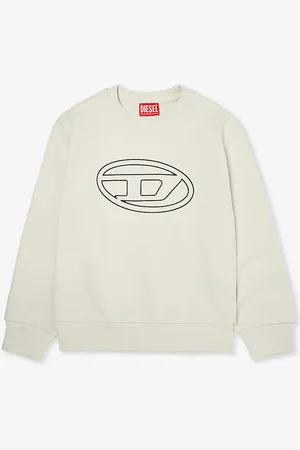 Diesel Logo-embossed Relaxed-fit Cotton-jersey Sweatshirt 6-16 Years