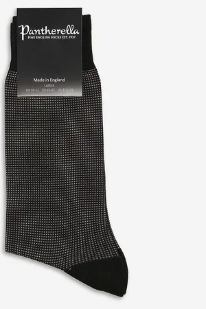 Pantherella Birdseye Wool-blend Socks