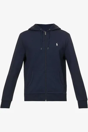 Ralph Lauren Long-sleeved Double-knit Relaxed-fit Jersey Hoody