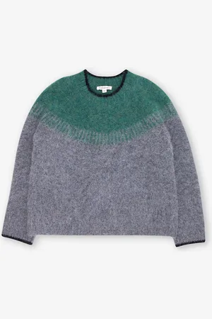 Caramel Avala Colour-block Stretch Wool and Alpaca-blend Jumper 3-12 Years