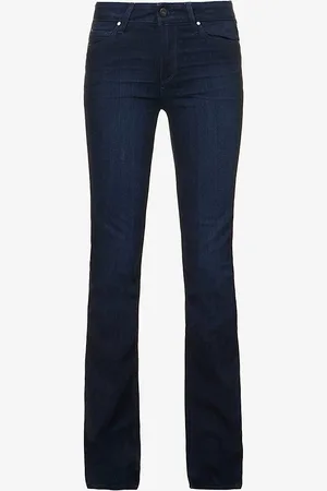 Paige Manhattan Boot Slim-fit High-rise Stretch-denim Jeans