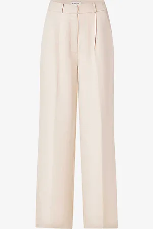 By Malina Carlotta Wide-leg High-rise Woven Trousers