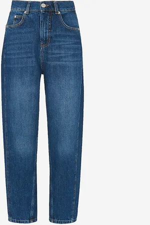Whistles Barrel Straight-leg High-waist Jeans