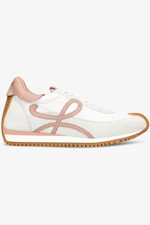 Loewe Flow Runner Monogram-debossed Suede Low-top Trainers