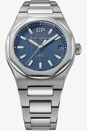 Girard Perregaux 81010-11-431-11a Laureato Stainless-steel Automatic Watch