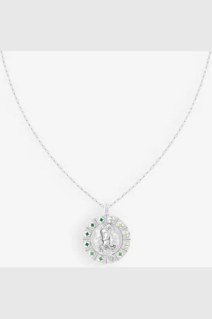 Astrid & Miyu Virgo Bold Zodiac Plated Recycled 925 Sterling- Necklace