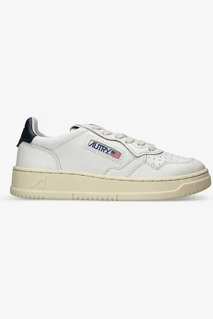Autry Medalist Logo-embroidered Leather Low-top Trainers 4-9 Years