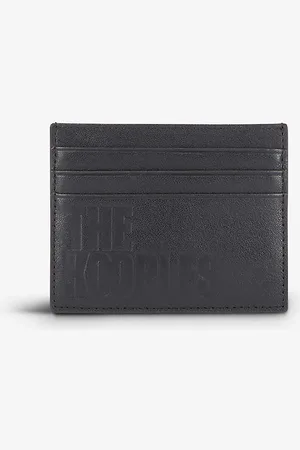 The Kooples Brand Logo-embossed Leather Card Holder