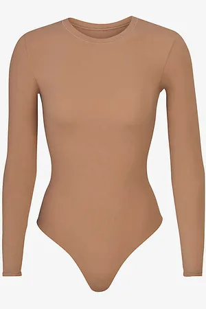 SKIMS Fits Everybody Round-neck Stretch-woven Body