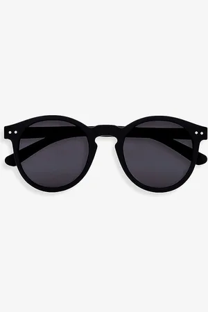 Izipizi #m Round-framed Black Sunglasses