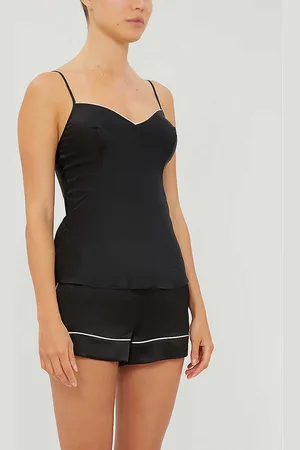 Agent Provocateur Classic Silk-satin Camisole Pyjama Top