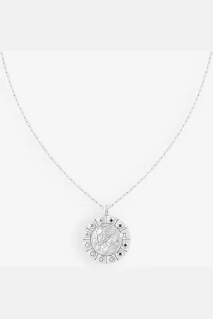 Astrid & Miyu Gemini Bold Zodiac Plated Recycled 925 Sterling- Necklace