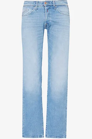 Replay Waitom Tapered-leg Mid-rise Stretch-denim Jeans