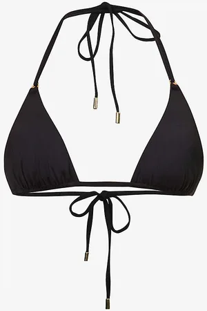 Monday Swimwear Hanalei Triangle Recycled-nylon-blend Bikini Top