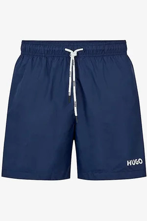 HUGO BOSS Logo-print Swim Shorts