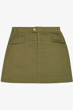Caramel Apera A-line Cotton-twill Skirt 3-16 Years