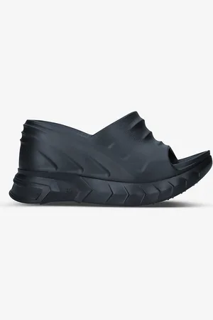 Givenchy Marshmallow Rubber Wedge Sandals