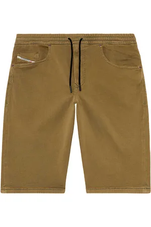 Diesel 2033 Krooley Elasticated-waist Stretch-cotton Shorts