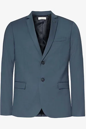 IKKS Single-breasted Notch-lapel Stretch-woven Blend Blazer
