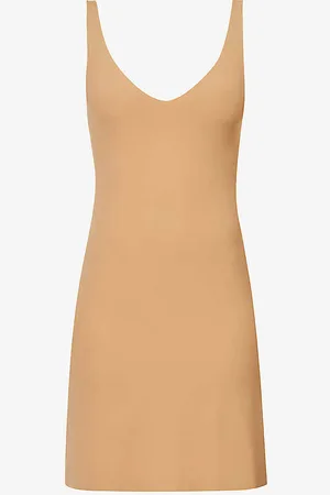 Wolford Sleeveless V-neck Stretch-woven Mini Dress