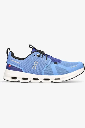 On Running Cloud Sky Logo-print Woven Low-top Trainers 10-12 Years