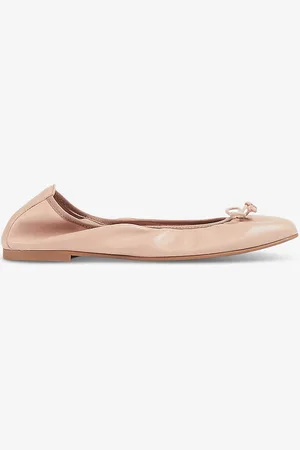 LK Bennett Trilly Bow-embellished Leather Ballerina Pumps