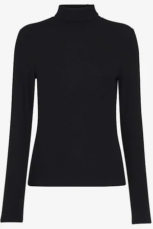 Whistles Essential Ribbed Stretch-woven Polo