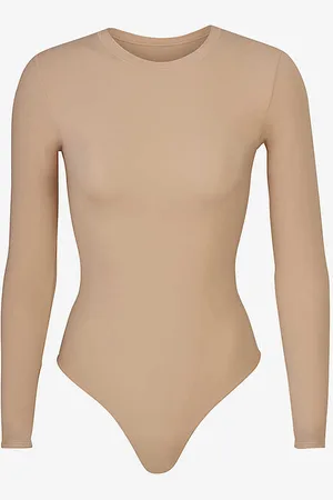 SKIMS Fits Everybody Round-neck Stretch-woven Body