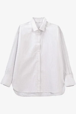IKKS Striped Relaxed-fit Cotton-blend Shirt
