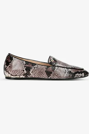 Carvela Loyal Quilted C-stud Leather Slip-on Loafers