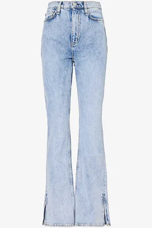 RAG&BONE Peyton Split-cuff Flared-leg High-rise Stretch-denim Jeans