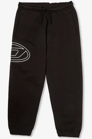 Diesel Logo-embossed Cotton-jersey Jogging Bottoms 6-16 Years