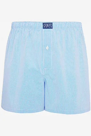 Ralph Lauren Gingham Relaxed-fit Cotton Boxers