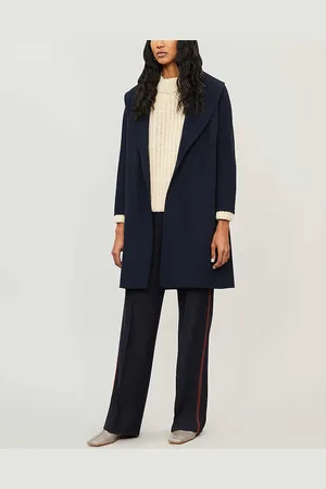 Max Mara Messi Wool Wrap Coat