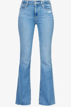 Paige Laurel Canyon Bootcut High-rise Stretch-denim Jeans