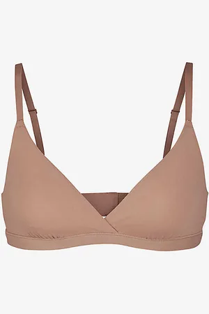 SKIMS Fits Everybody High-neck Stretch-woven Body