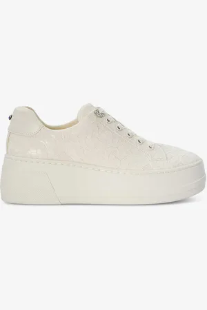 Dune Bridal Embraced Woven Low-top Trainers