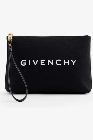Givenchy Logo-print Large Cotton-canvas Pouch