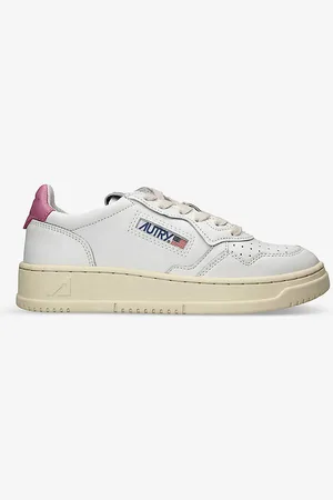 Autry Medalist Logo-embroidered Leather Low-top Trainers 4-9 Years