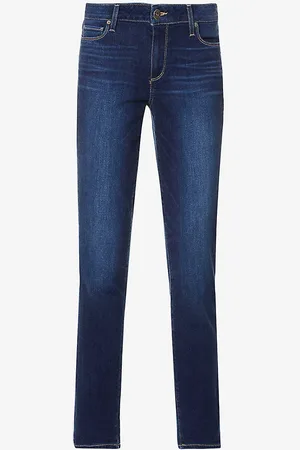 Paige Brigitte Skinny Cropped High-rise Jeans