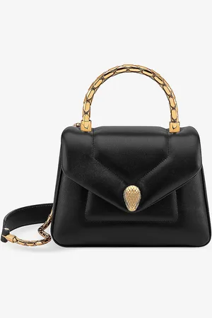 Bvlgari Serpenti Reverse Leather Cross-body Bag