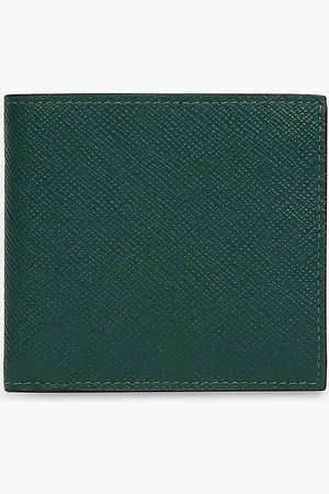 SMYTHSON Panama Grained Leather Wallet