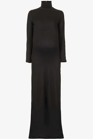 Bumpsuit Maternity the Monica Turtleneck Stretch-jersey Maxi Dress