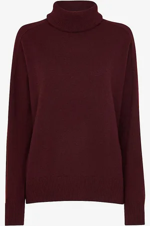 Whistles Roll-neck Cashmere Knitted Jumper