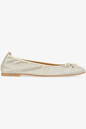 LK Bennett Trilly Glittered Ballet Pumps