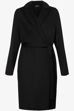 Joseph Cenda Wool and Cashmere-blend Belted Coat